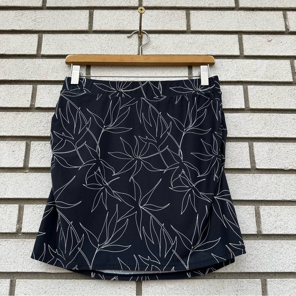 Carve Designs Suzanne Swim Beach Skirt South Point Black White Print - Picture 7 of 8